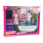 Bábika v ružovom župane – Kúpeľňové doplnky
