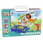 3D DIY súprava na zostavenie dinosaura