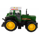 Zelený traktor na diaľkové ovládanie