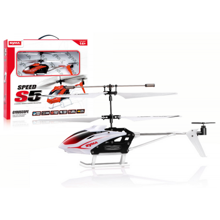 Helikoptéra na diaľkové ovládanie – Syma S5 biela