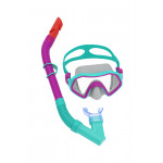 Bestway potápačská súprava – ružové okuliare, plutvy a šnorchel 25046