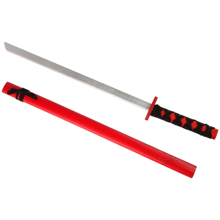 Drevený meč 73 cm - červený