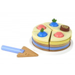 Drevená torta na krájanie – 8 kusov