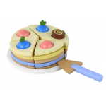Drevená torta na krájanie – 8 kusov