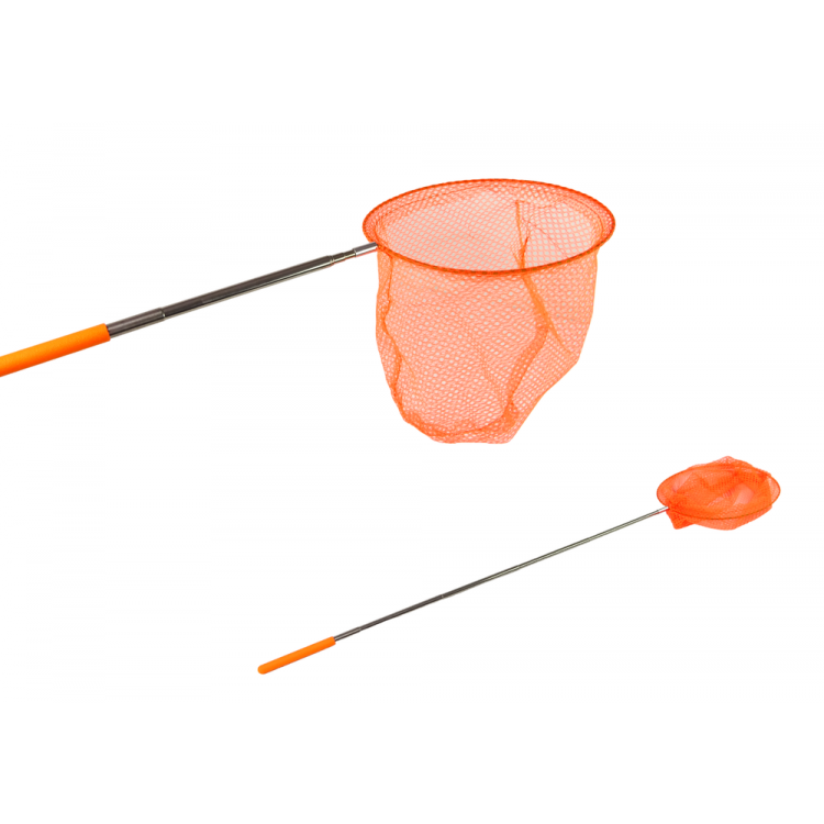 Skladacia sieťka na hmyz - 85 cm oranžová