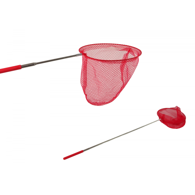 Skladacia sieťka na hmyz - 85 cm červená