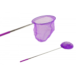 Skladacia sieťka na hmyz - 85 cm fialová