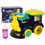 Bublifuk lokomotíva - modrá