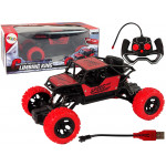 Terénne auto R/C Off-Road 1:18 - červené