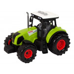 Traktor s prívesom a cisternou – zelený