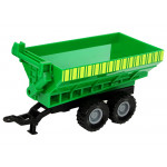 Traktor s prívesom a cisternou – zelený