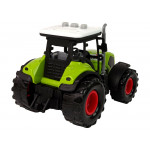 Traktor s prívesom – zelený