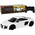 Auto R/C Audi R8 1:24 Rastar - biele Auto R/C Audi R8 1:24 Rastar - biele
