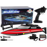 Motorový čln R/C - 2,4GHz 20-25 km/h červený Motorový čln R/C - 2,4GHz 20-25 km/h červený