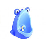 Detský pisoár v tvare žabky modrý