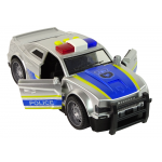Policajné auto 1:14 strieborné