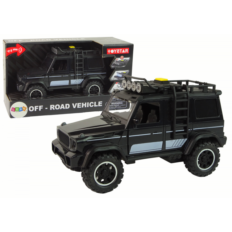 Terénne auto 1:14 čierne