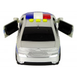 Policajné auto 1:14 Trecí pohon - strieborné