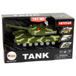 Vojenský tank – zvukové a svetelné efekty