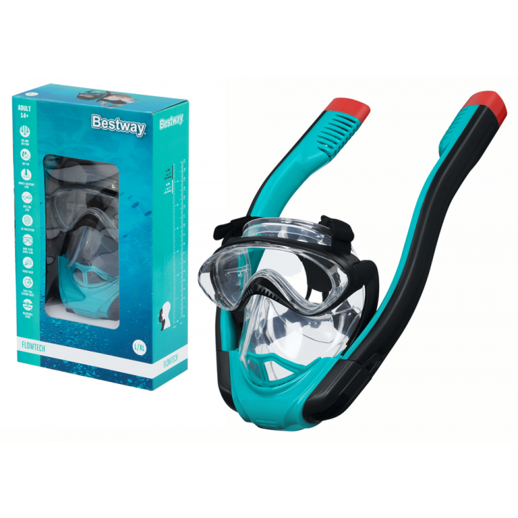 Celotvárová maska na potápanie L/XL Bestway 24058 Celotvárová maska na potápanie L/XL Bestway 24058