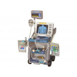 Sada Little Doctor - Svetloružový lekársky vozík