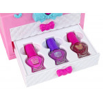 Veľká sada na skrášlenie v rozkladacom kufríku - ružový