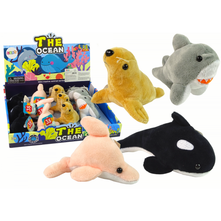 Mini plyšové morské zvieratko – Mix farieb