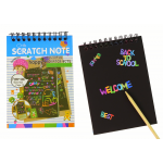 Vyškrabovací notes - modrý