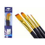 Umelecká súprava štetcov - 4 ks.