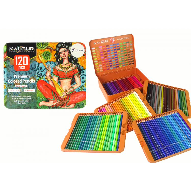Sada pasteliek v kovovej nádobe - 120 ks. Sada pasteliek v kovovej nádobe - 120 ks.