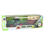 RC Traktor s poľnohospodárskym prívesom 1:24, diaľkové ovládanie