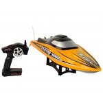 Motorový čln R/C Brushless ARTR SR 80 PRO 74 km/h - Žltý