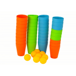 Logická hra Cups 3v1 - 44 kusov