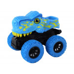 Modrá štvorkolka na trecí pohon – T-Rex