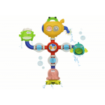Vodná hračka do vane na prísavky - robot