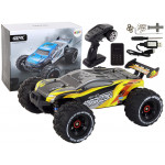 R/C terénne auto s pohonom 4 kolies - žlté 2,4G