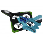 Lietadlo Fighter R/C – zeleno-modré
