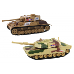 Vojenský tank na trecí pohon