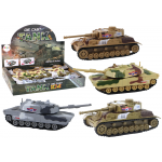 Vojenský tank na trecí pohon