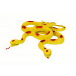 Gumený hadík – žltý s červenými bodkami