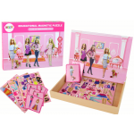 Náučné magnetické puzzle s motívom bábiky