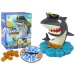Arkádová hra - Shark Pirate Exploding Coins, koleso na točenie