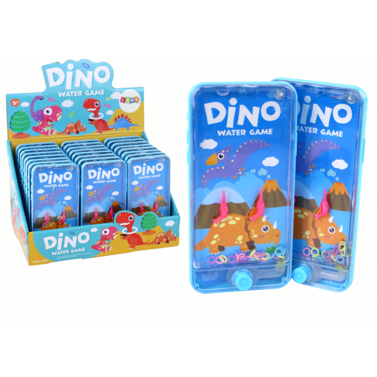 Vodná hra telefón Dinosaurus - Modrý