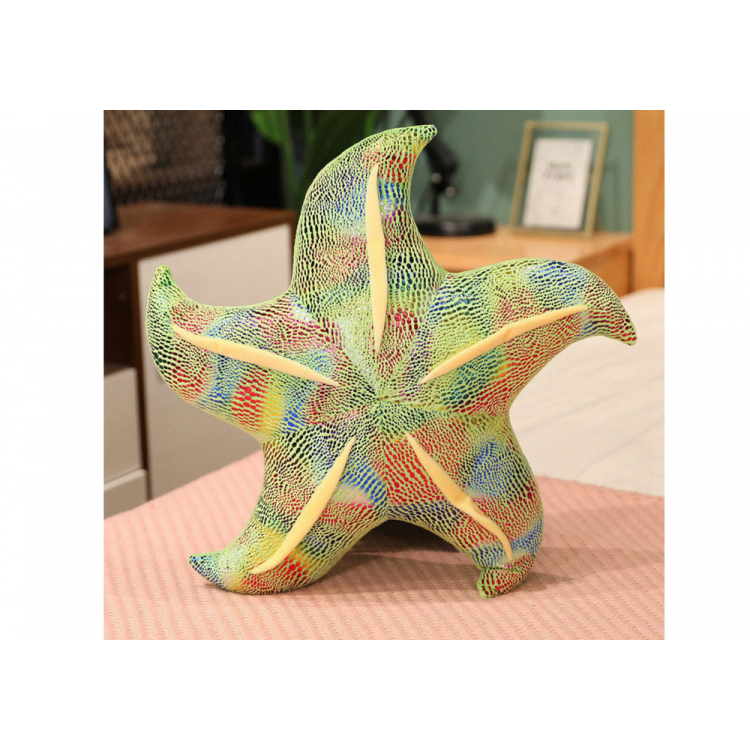 Plyšová hračka – Vankúš Hviezdica 45 cm, zelená