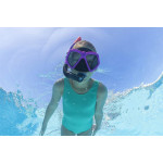 Potápačská sada masky so šnorchlom 24070 ružová