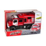 Terénne hasičské vozidlo - červená