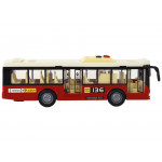 Červený autobus 1:16 – svetelné a zvukové efekty