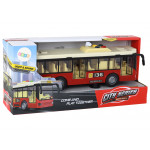 Červený autobus 1:16 – svetelné a zvukové efekty