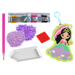 DIY sada na kľúčenku – princezná