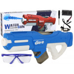 Veľká modrá vodná zbraň 750 ml - vodotesné okuliare